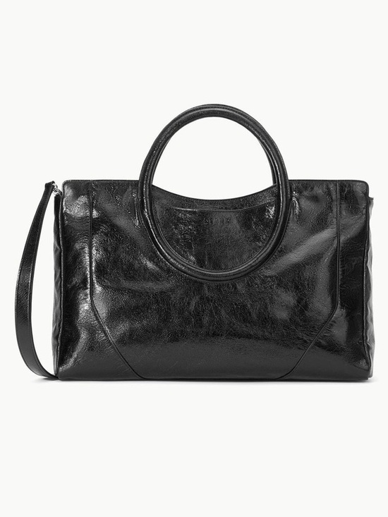 STAUD Handbags - NWT Staud Maude Black Leather Satchel Crossbody Bag